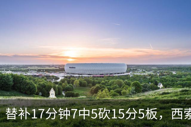 替补17分钟7中5砍15分5板，西索科得分全队最高