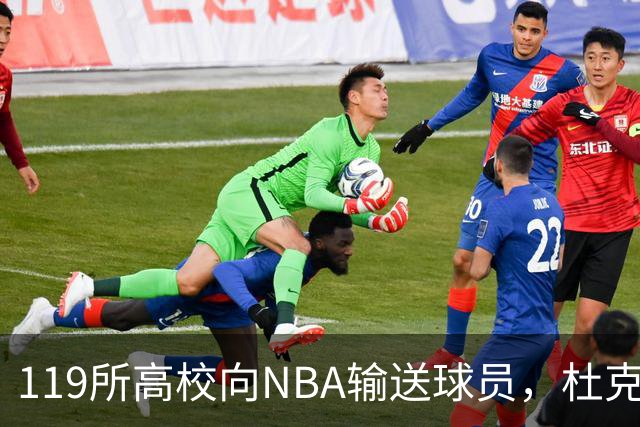 119所高校向NBA输送球员，杜克与肯塔基各26人并列第一